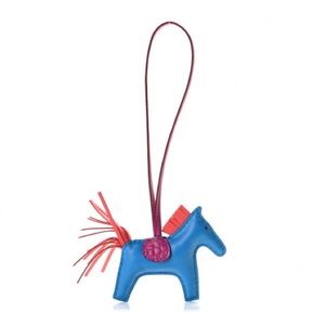 🚫SOLD🚫 Hermes Rodeo Milo Lambskin Matte Alligator Touch Grigri Bag Charm